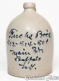 C. W. Braun, Buffalo, NY Stoneware Advertising Jug by C.W. BRAUN / BUFFALO, N.Y.