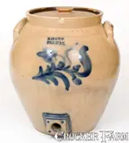 S. Hart, Scarce S. HART / FULTON, New York Five-Gallon Stoneware Water Cooler