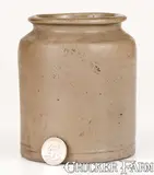 H. Glazier, Extremely Rare H. GLAZIER / HUNTINGDON, PA Small-Sized Stoneware Jar, circa 1831-1854, Stoneware