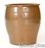 Thomas & Bro, Extremely Rare THOMAS & BRO. / HUNTINGDON, PA w/ Potter's Signature and Everett, PA Advertising, circa 1873, Stoneware