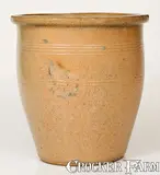 Geo. N. Fulton, Rare "Geo. N. Fulton / Maker / 1870" Stoneware Jar (Alleghany County, VA), 1870, Stoneware
