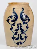 T.H. Willson & Co., Rare T. H. WILLSON & CO. / HARRISBURG, PA Stoneware Jar, circa 1852-1855, Stoneware