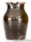 H.A. Wilson Pottery Co., Rare H.A. WILSON / POTTERY CO. / GILLSVILLE, GA Stoneware Pitcher, early 20th century, Stoneware