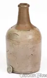 Henry Glazier, Rare HENRY GLAZIER. / HUNTINGDON, PA Salt-Glazed Stoneware Bottle, circa 1831, circa 1831, Salt-glazed stoneware