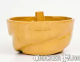 JOHN BELL / WAYNESBORO Redware Cake Mold, circa 1850-1880 by John Bell, circa 1850-1880, Redware, sold Apr 2022