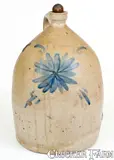 J. H. Dipple, J.H. DIPPLE / LEWISTOWN, PA Four-Gallon Stoneware Jug, late 19th century, Stoneware