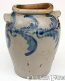 J. Black, Extremely Rare and Important J. BLACK / ALEXA. / D. C. (Alexandria, VA) Stoneware Jar, circa 1831-1836, Stoneware