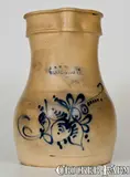 J. & E. Norton, Scarce J. & E. NORTON / BENNINGTON, VT Stoneware Pitcher, circa 1855, Stoneware