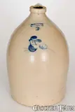 Julius Norton, JULIUS NORTON / BENNINGTON, VT Stoneware Rabbit Jug, 1841-1844, 1841-1844, Stoneware
