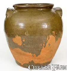 David Drake, Monumental David Drake Stoneware Jar (approximately 11 Gallons), circa 1855, Stoneware