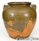 David Drake, Monumental David Drake Stoneware Jar (approximately 11 Gallons), circa 1855, Stoneware