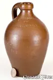 Majority, Very Rare Small-Sized Andrew Jackson Political Jug, "25 000 MAJORITY / FOR / GNL JACKSON," 1824, 1824, Stoneware