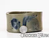 John Bell, Very Rare JOHN BELL / WAYNESBORO Diminutive Stoneware Butter Tub