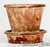 John Bell, JOHN BELL / WAYNESBORO Redware Flowerpot