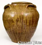David Drake, David Drake's April 12, 1858 25-Gallon Poem Jar: A Very Large Jar Which Has Four Handles, 1858, Stoneware