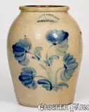 T.H. Willson & Co., Rare T.H. WILLSON & CO / HARRISBURG, PA Stoneware Jar, circa 1852-55, circa 1852-55, Stoneware
