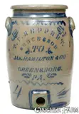 T.F. Reppert, Scarce T. F. REPPERT / SUCCESSOR TO JAS. HAMILTON & CO. / GREENSBORO, PA Cooler