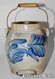 Nichols & Co., Fine SIPE, NICHOLS & CO. / WILLIAMSPORT, PA Stoneware Batter Pail with Cobalt Decoration