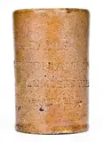 Daniel Johnson And Co., Rare and Important Thomas Commeraw Stoneware Oyster Jar for DANIEL JOHNSON AND CO. / NEW YORK, circa 1799-1807, Stoneware