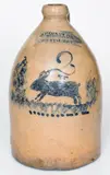 J. C. Waelde, Outstanding J. C. WAELDE / NORTH BAY Stoneware Rabbit Jug