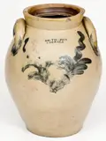 Smith & Day, 1 Gal. SMITH & DAY / NORWALK Stoneware Jar with Cobalt Decoration, circa 1835, Stoneware