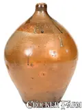 Charlestown, Fine CHARLESTOWN / GGG Iron-Decorated Stoneware Jug (Frederick Carpenter, Charlestown, MA), circa 1812, Stoneware