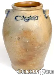 H. R. Marshall, Extremely Rare and Important "H. R. Marshall / Maker / Baltimore / 1822" Stoneware Jar, 1822, Stoneware