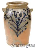 B.C. Milburn, Fine B.C. MILBURN / ALEXA (Alexandria, VA) One-and-a-Half-Gallon Stoneware Jar, Illustrated on Cover of Wilder