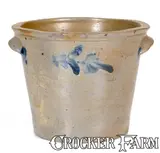 P. Hiser & Son, Rare P. HISER & SON / WASHINGTON, DC Stoneware Milkpan, late 19th century, Stoneware