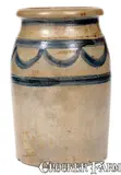 N. Cooper & Power, Fine N. COOPER & POWER / MAYSVILLE, KY Stoneware Jar, circa 1870, Stoneware