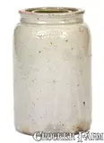 John Bell, JOHN BELL / WAYNESBORO Celadon-Glazed Stoneware Canning Jar