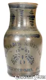 Williams And Reppert, One-Gallon WILLIAMS & REPPERT / GREENSBORO, PA Cobalt-Decorated Stoneware Pitcher, circa 1885, Stoneware