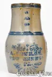 A. Conrad, 1 Gal. A. CONRAD / NEW GENEVA, PA Stoneware Pitcher, circa 1875, Stoneware