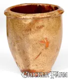 S. Bell & Son, S. BELL & SON. / STRASBURG, Virginia Shenandoah Valley Glazed Redware Jar