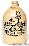 Fine J. & E. NORTON / BENNINGTON, VT. Stoneware Deer Jug by J. & E. Norton, circa 1855, Stoneware, sold Aug 2020