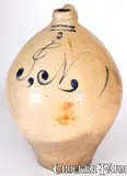 Julius Norton, Very Rare Stoneware Ju Inscribed "J.N.," JULIUS NORTON / BENNINGTON, Vt., circa 1840, circa 1840, Stoneware