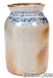 John Bell, JOHN BELL / WAYNESBORO Stoneware Jar with Sponged Decoration
