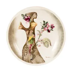 Regina florilor by Jules Perahim, ceramică, sold Feb 2026