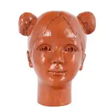 Rebeca Ulici, Xerox of a Xerox, 2024, ceramică arsă glazurată; modelaj liber