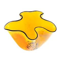 Ioan Nemtoi, Vas din sticlă stratificată, design Ioan Nemțoi, a doua jumătate a sec. XX, sticlă stratificată, suflată în tipar, polișată