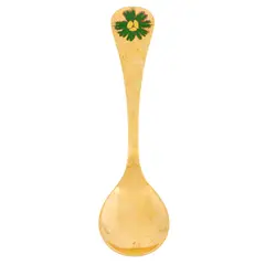 Linguriță Georg Jensen, din argint aurit, design Annelise Björner, însoțită de cutia originală by Georg Jensen, 1980, argint 925 aurit cu aur galben; email, offered May 2025
