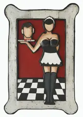 Nikolina Ivezič, Untitled, 2011., pictoplastic and assemblage on styrofoam