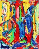 Jan Christensen, Untitled, Oil on canvas