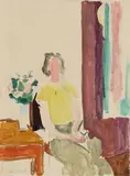 Povl Schrøder, Untitled, Oil on canvas