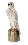 Earthenware figure modelled as a falcon by Guðmundur frá Miðdal, sold Sep 2026