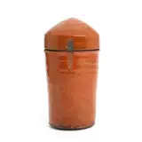Inger Rokkjær, A cylindrical raku-fire lid jar