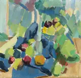 Mogens Valeur, Still life, Oil on canvas