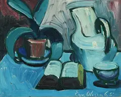 Eyvind Olesen, Still life, Oil on canvas