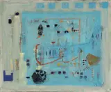 Bettina Winkelmann, Wenn ich wüsste”, 1998. Signed B.W.; signed on the reverse with title and dating, 1998, Oil on canvas