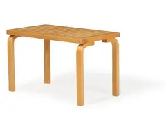 A birch bench by Alvar Aalto, sold Sep 2026